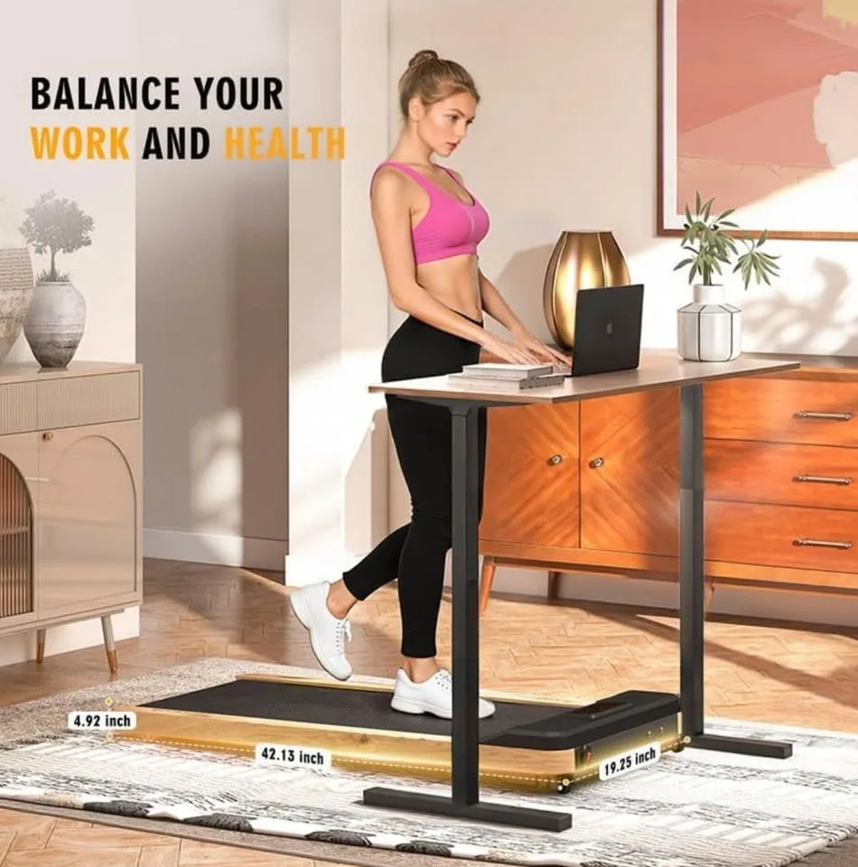 Cute Wood trim Walking Pad - photo 3
