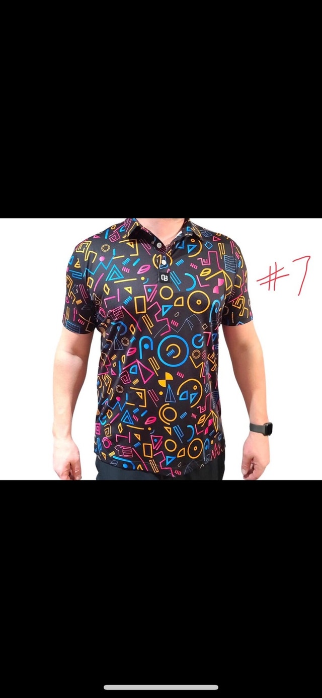 Men's Golf Polo Shirts - S/M/L/XL/2XL/3XL/4XL - New - photo 2