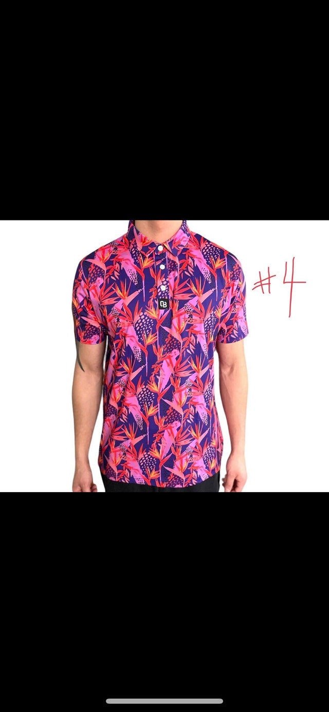 Men's Golf Polo Shirts - S/M/L/XL/2XL/3XL/4XL - New - photo 4