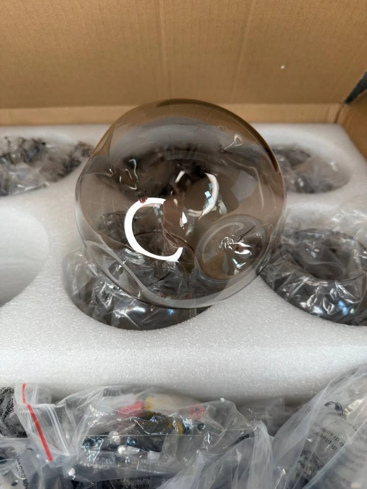 SZXYKEJI 6-Light Glass Globe Sputnik Chandelier - photo 2