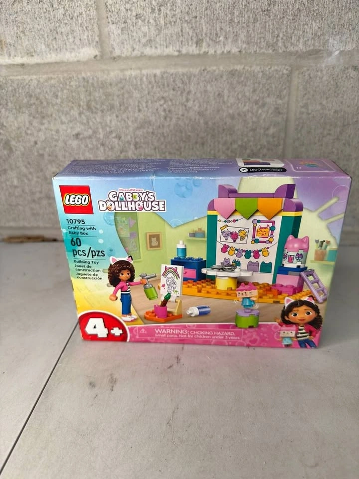 LEGO Gabby's Dollhouse Crafting with Baby Box Building Toys