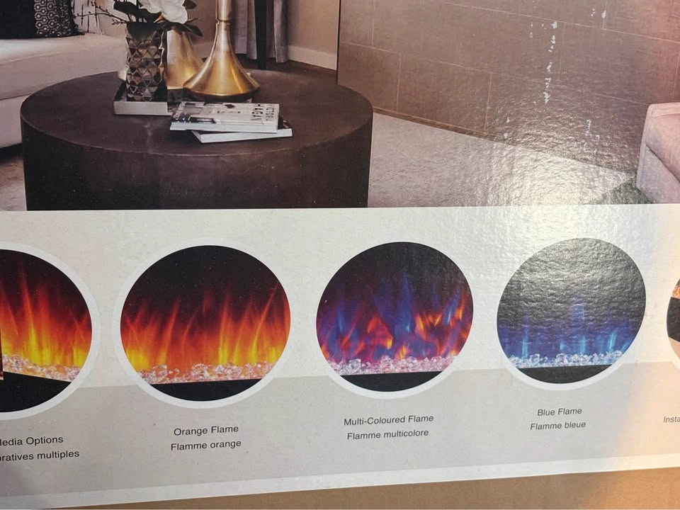 Wall mount fireplace BNIB - photo 3