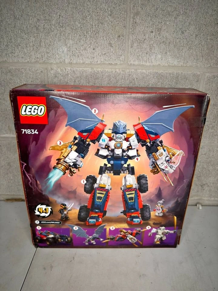 LEGO NINJAGO Zane's Ultra Combiner Mech Ninja Toy - Pretend Play