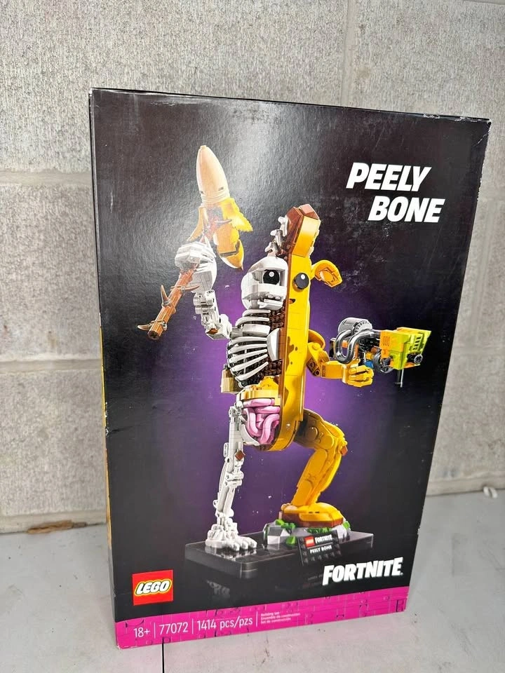 LEGO Fortnite Peely Bone - Collectible Fortnite DIY Kit for Adul