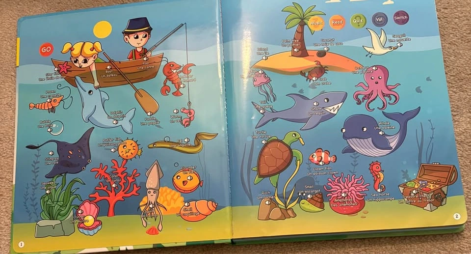 Bilingual French English Audio Book for Kids - photo 2