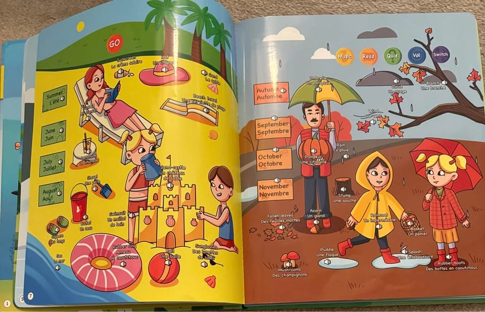 Bilingual French English Audio Book for Kids - photo 3