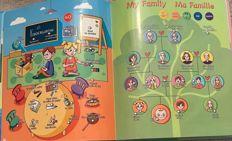 Bilingual French English Audio Book for Kids - photo 4