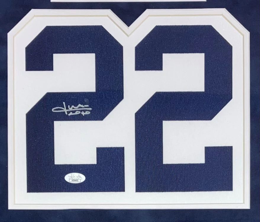 Juan Soto Signed Framed New York Yankees Jersey Numbers w/ 11x14 - photo 2