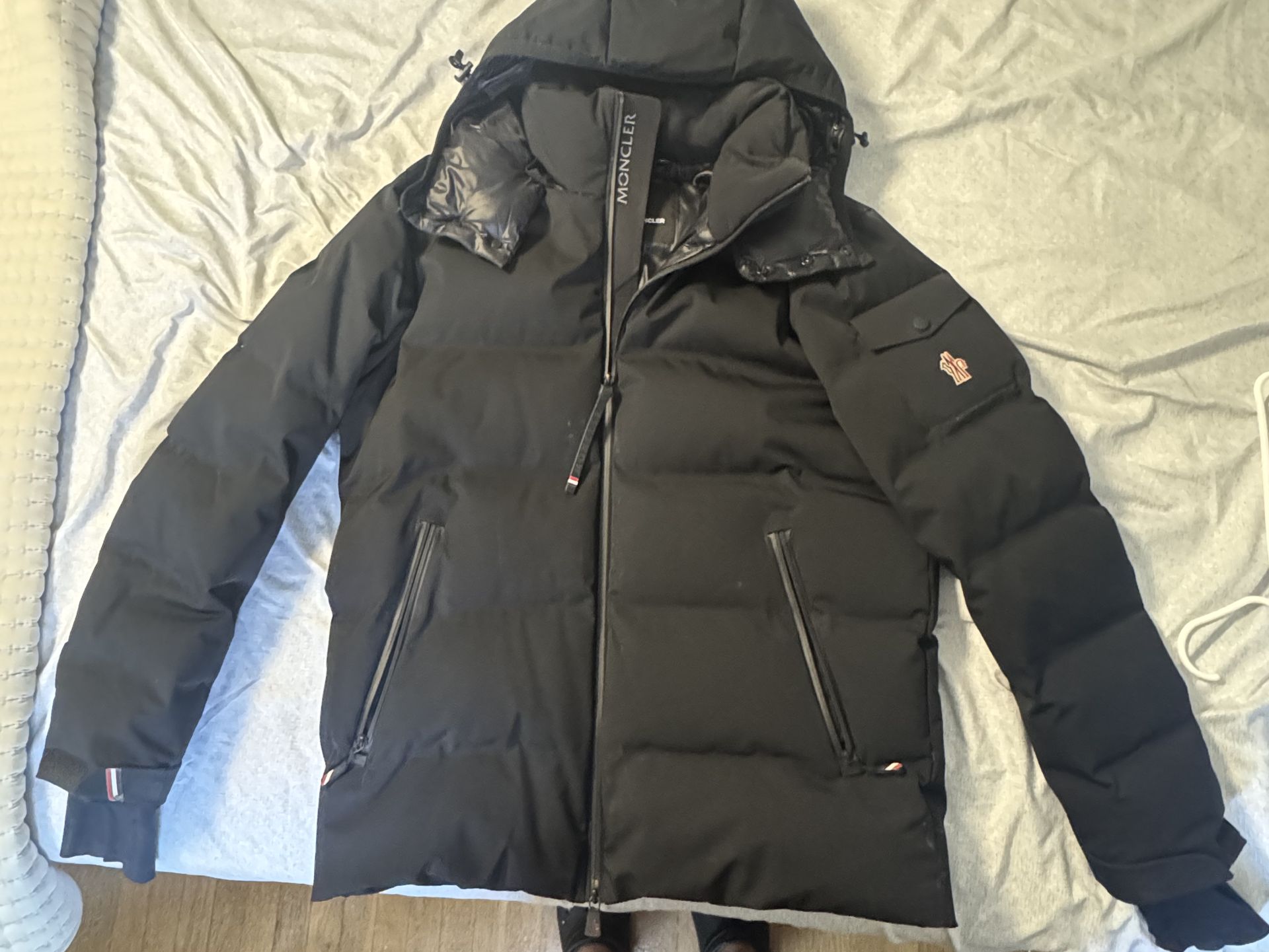 Moncler Grenoble Men's Stretch Nylon Montgetech Puffer Jacket
