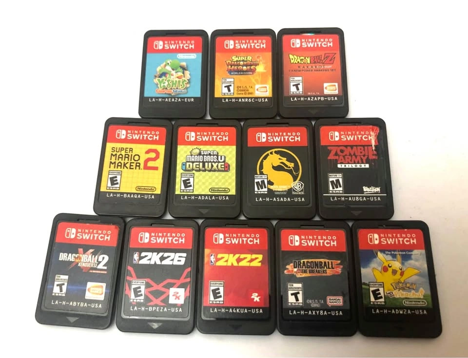 Nintendo Switch Games - Loose Cartridges