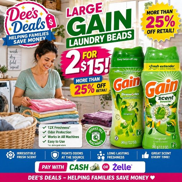 Gain Beads 2 For $15
