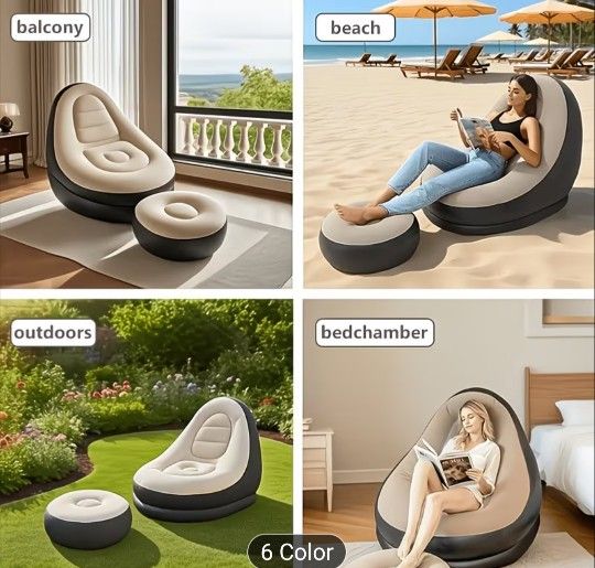 Inflatable Lounge Chair BRAND NEW - photo 4