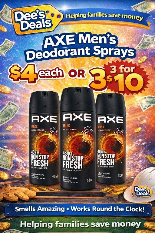 Axe Deodorant 3 For $10 - photo 3
