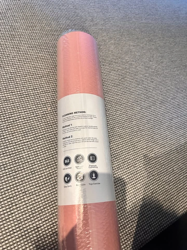 Brand New Yoga Mat with Bag - Non Slip, Eco Friendly - photo 4