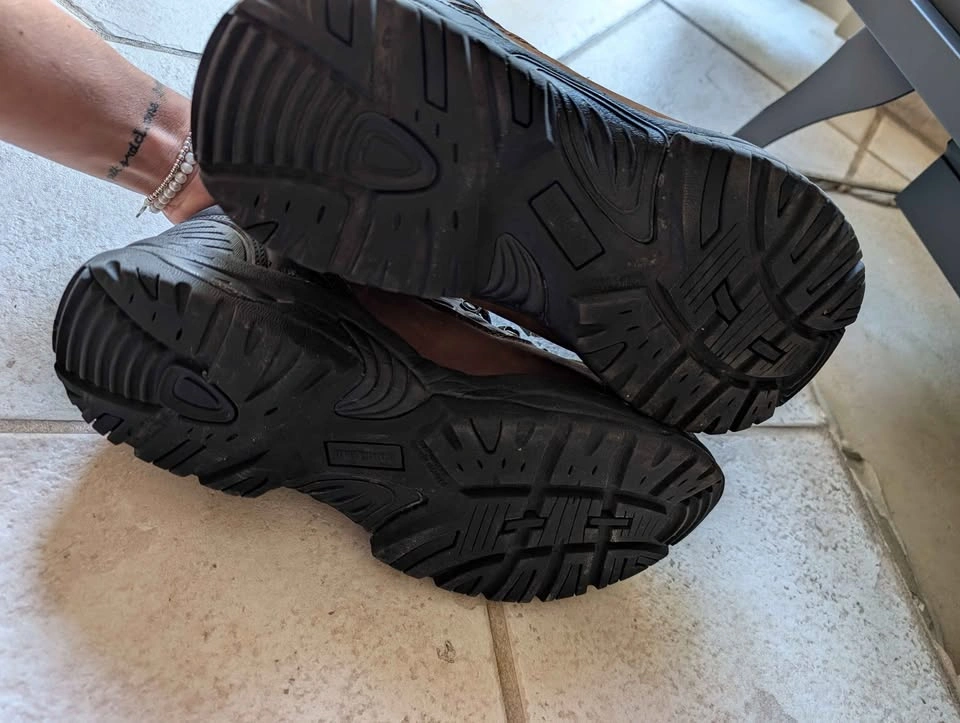 Steel toe Hellcat work boots size 12 men's - photo 5