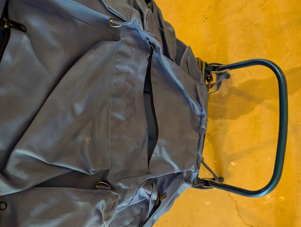 Metal framed Blue World Hiking Backpack - photo 3