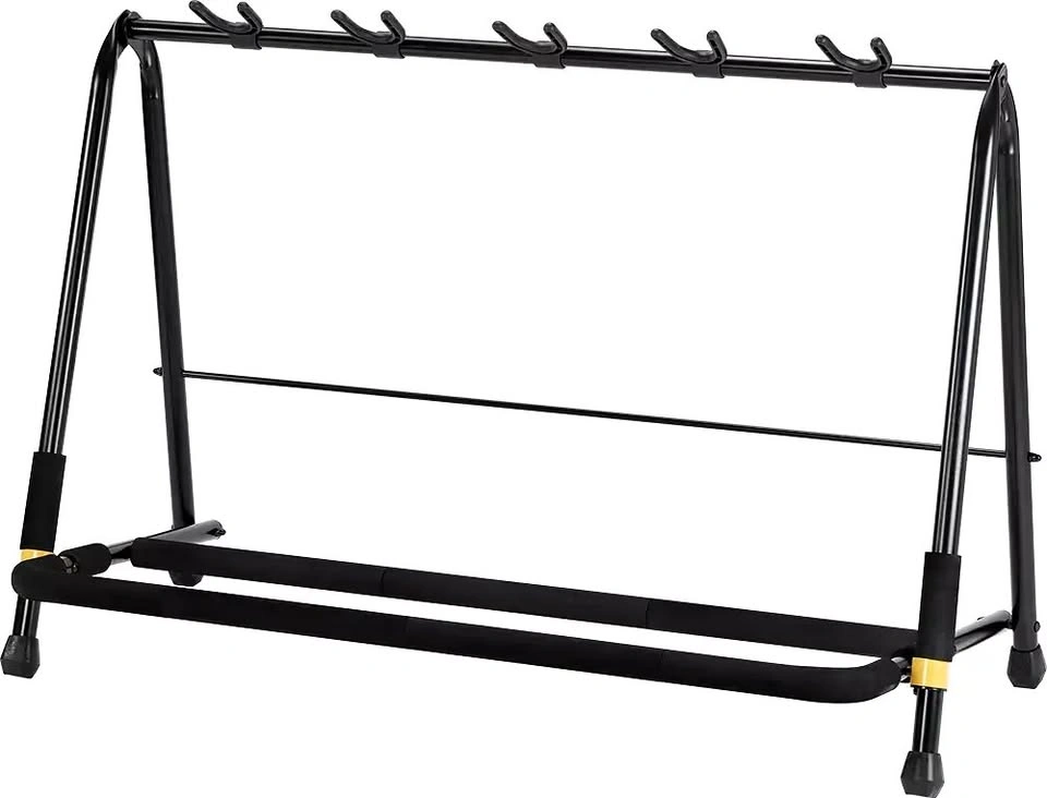 $120 Hercules GS525B 5-Piece Guitar Display Rack – Black
