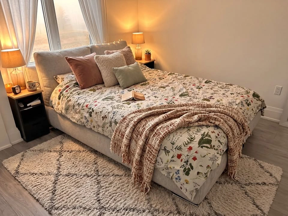 Sundays Cloud Queen Bed with Storage – Stone