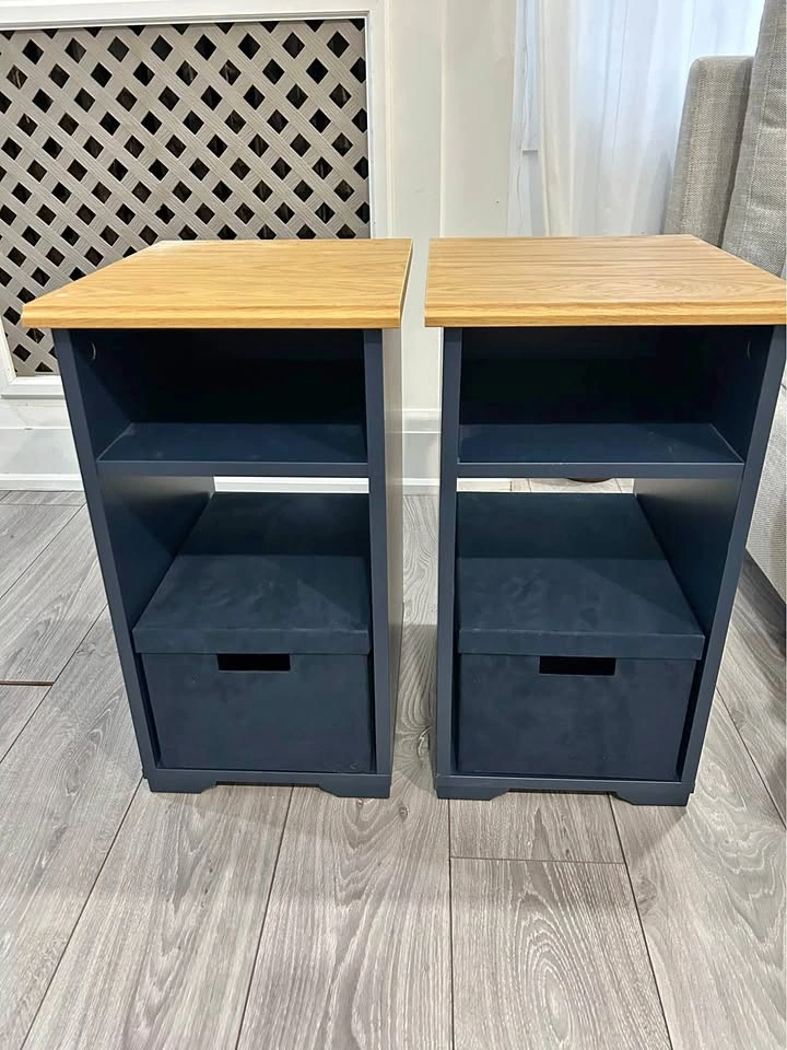 IKEA SKRUVBY Side Tables (Set of 2)