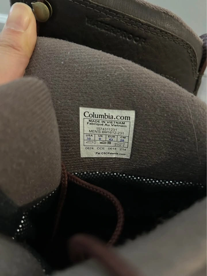 Columbia Men's Waterproof Insulated Boots Size 10 - photo 2
