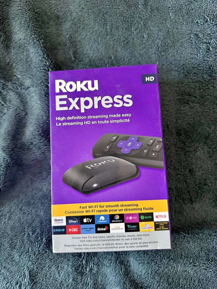 Roku Express HD - Seamless Streaming - Brand New