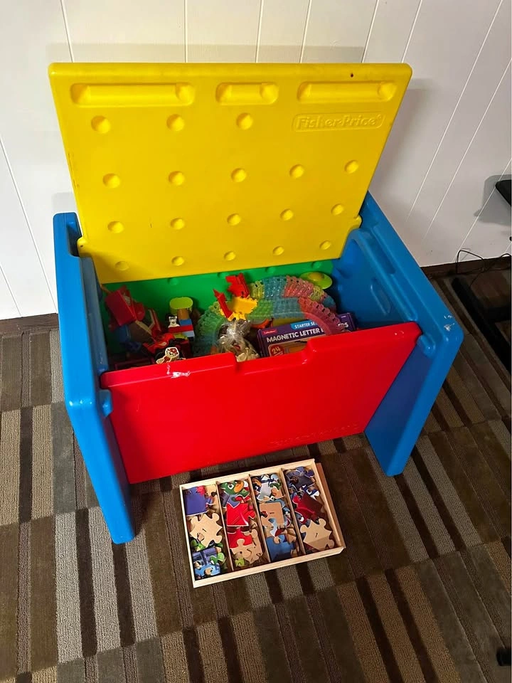 Little Tikes Toy Box + HUGE Toy Bundle (Paw Patrol, PJ Masks, Tr