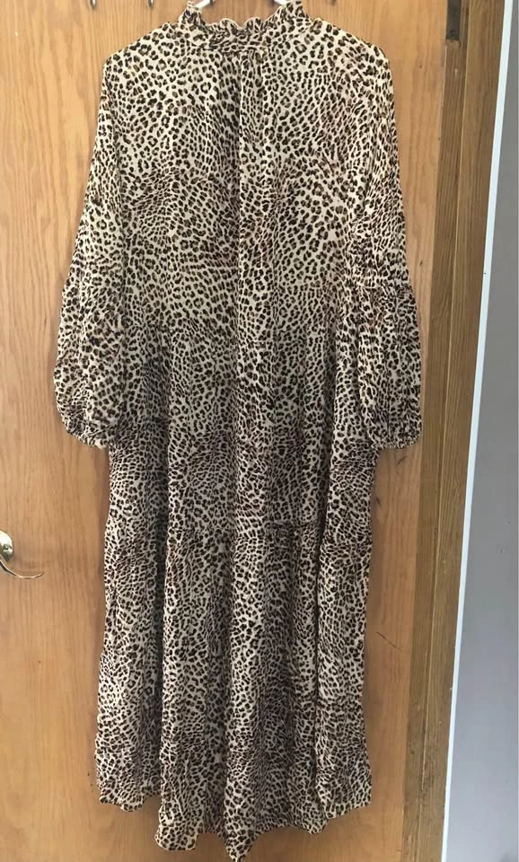 Ladies Plus Size Animal Print Dress NWT 🌱 - photo 3