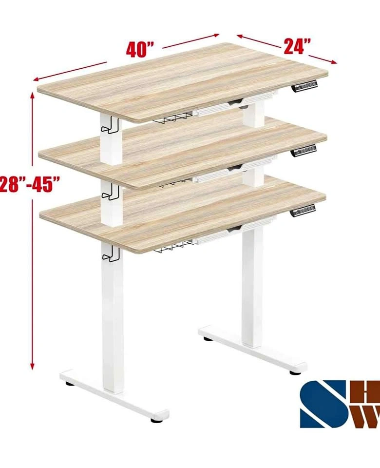 Brand New Electric Standing Desk - 40" Adjustable Sit-Stand (Map