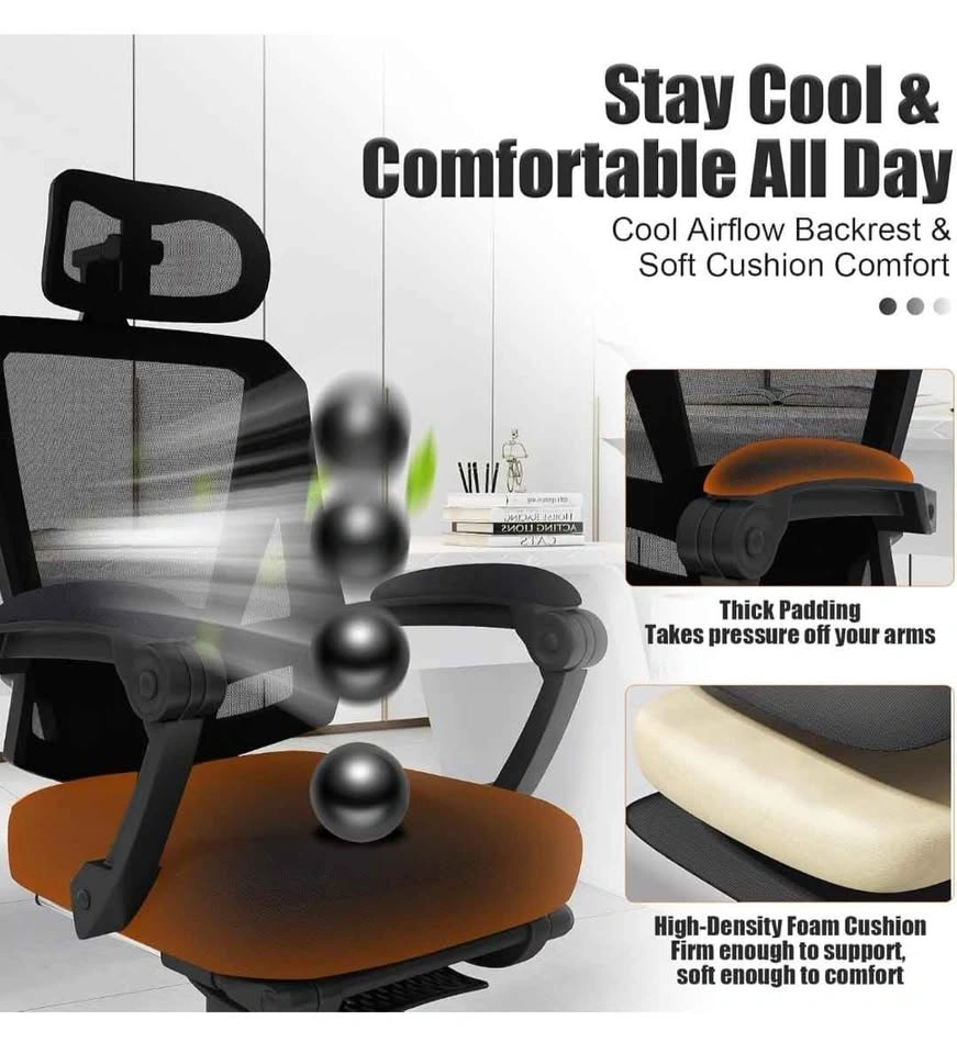 Ergonomic Office Chair with Footrest - photo 5