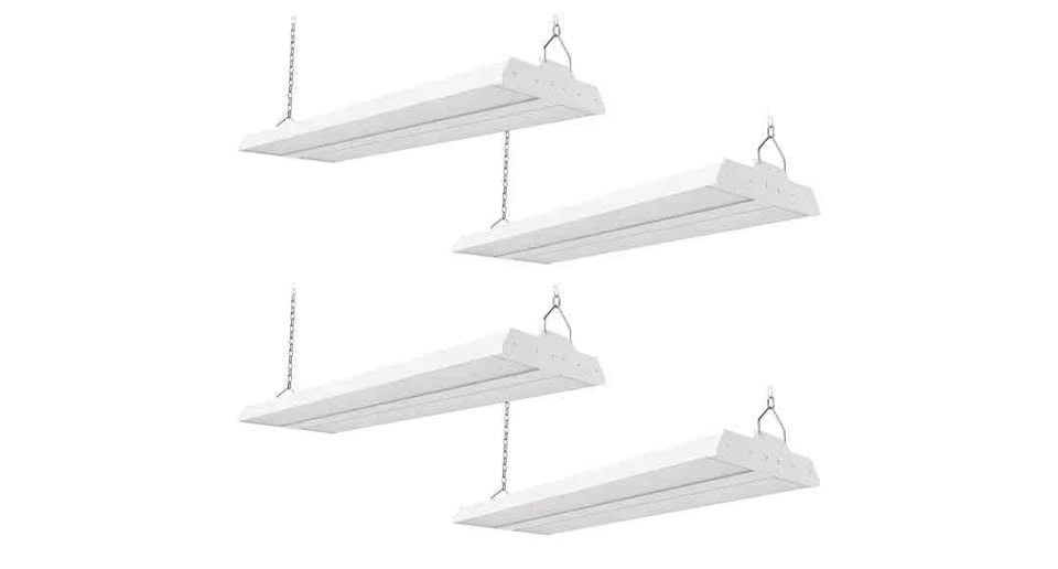LED Linear Shop Lights 200/150/100W, 30000LM, 4-Pack