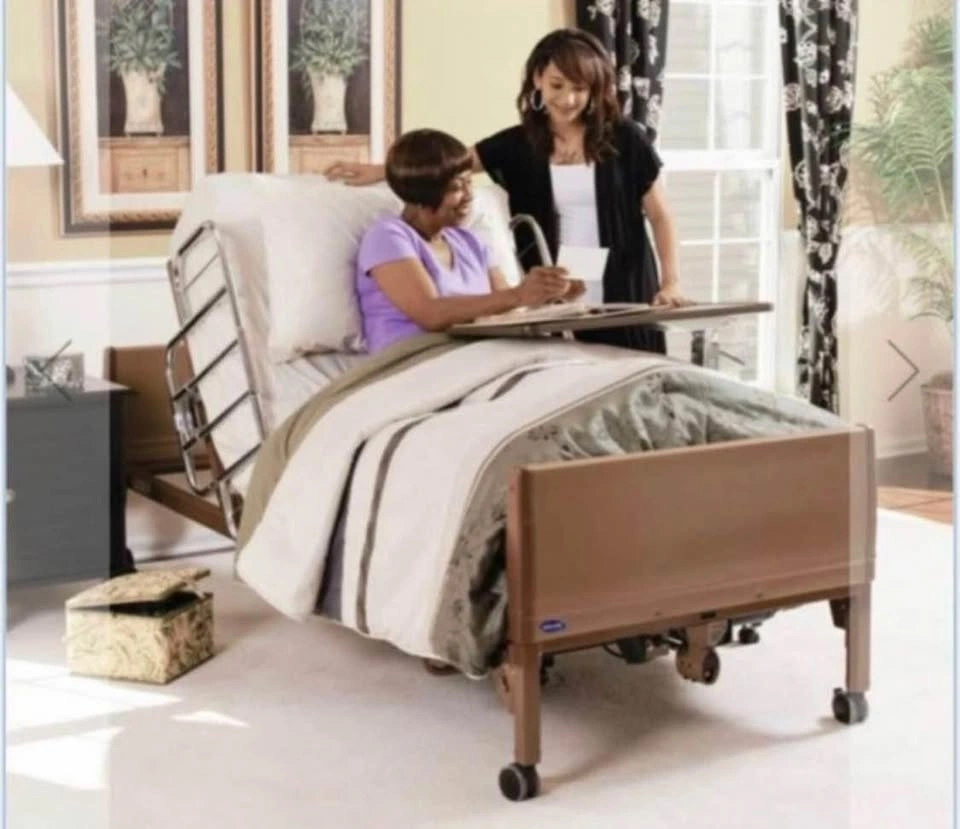 Adjustable Electronic Bed Frame with Mattress