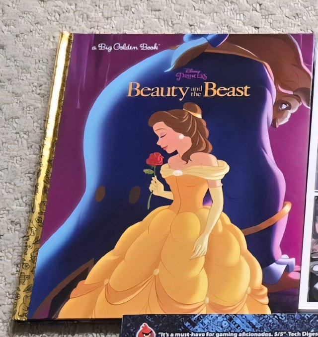 The Beauty and the Beast Big Golden Book (From Disney Land)