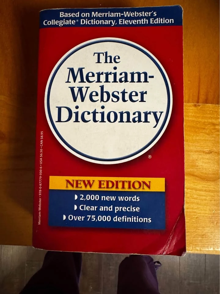 Merriam Webster Collegiate Dictionary, 11th Edition