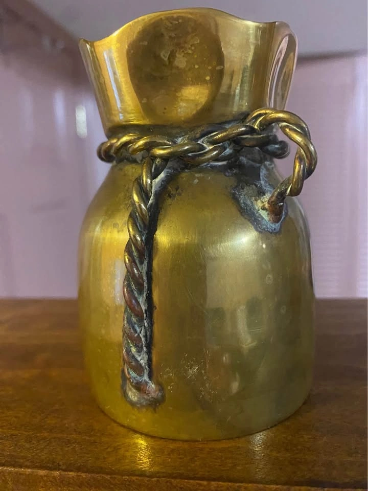Antique brass ornament