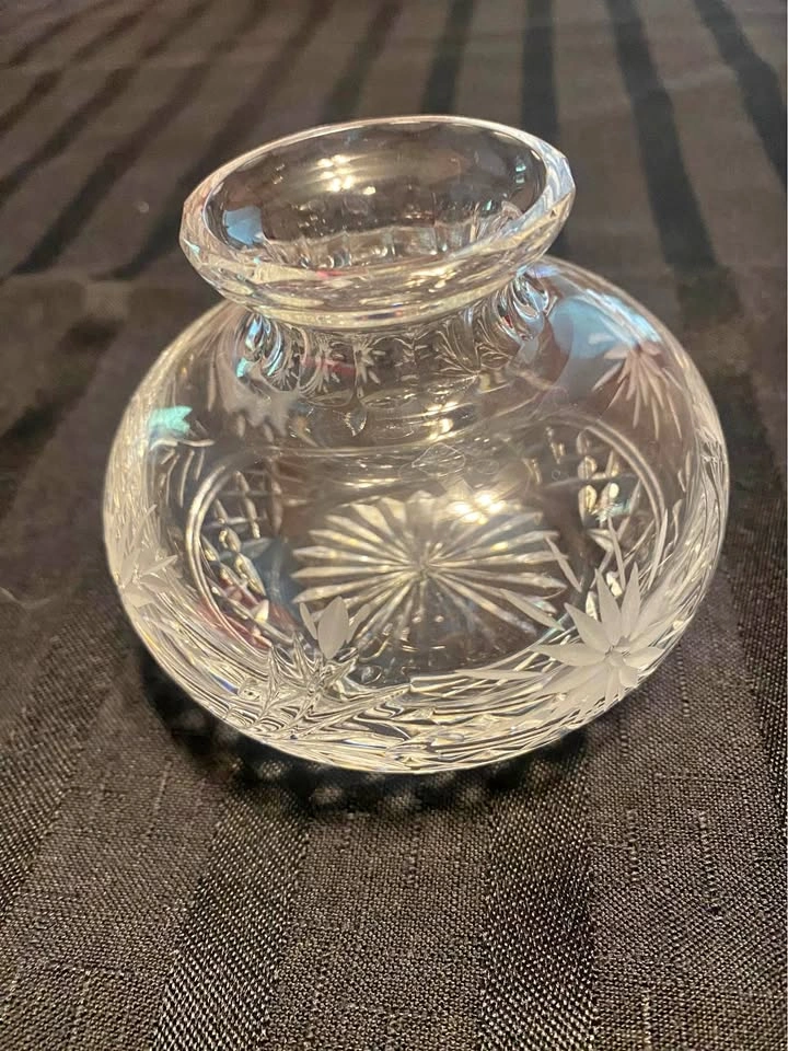 Welsh Cut Glass Decorative Item