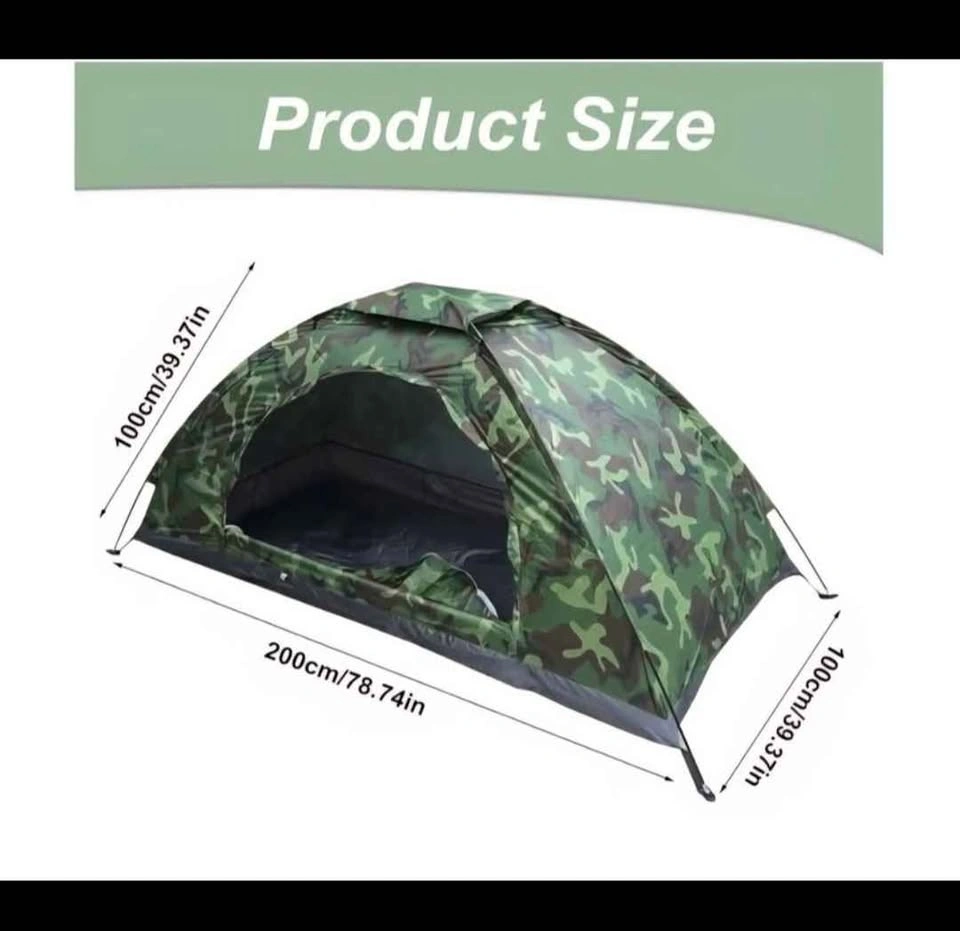 New One Man Tent Camo Color Design - photo 4
