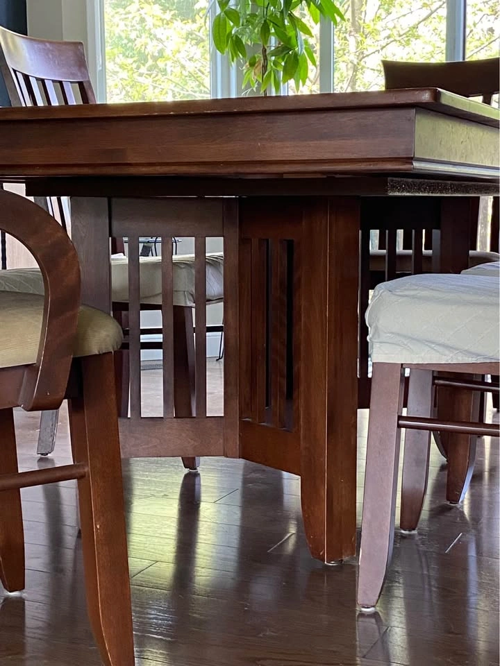 Canadel Dining Room Table and 6 Chairs - photo 3
