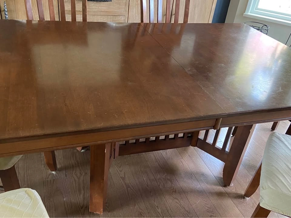 Canadel Dining Room Table and 6 Chairs - photo 4