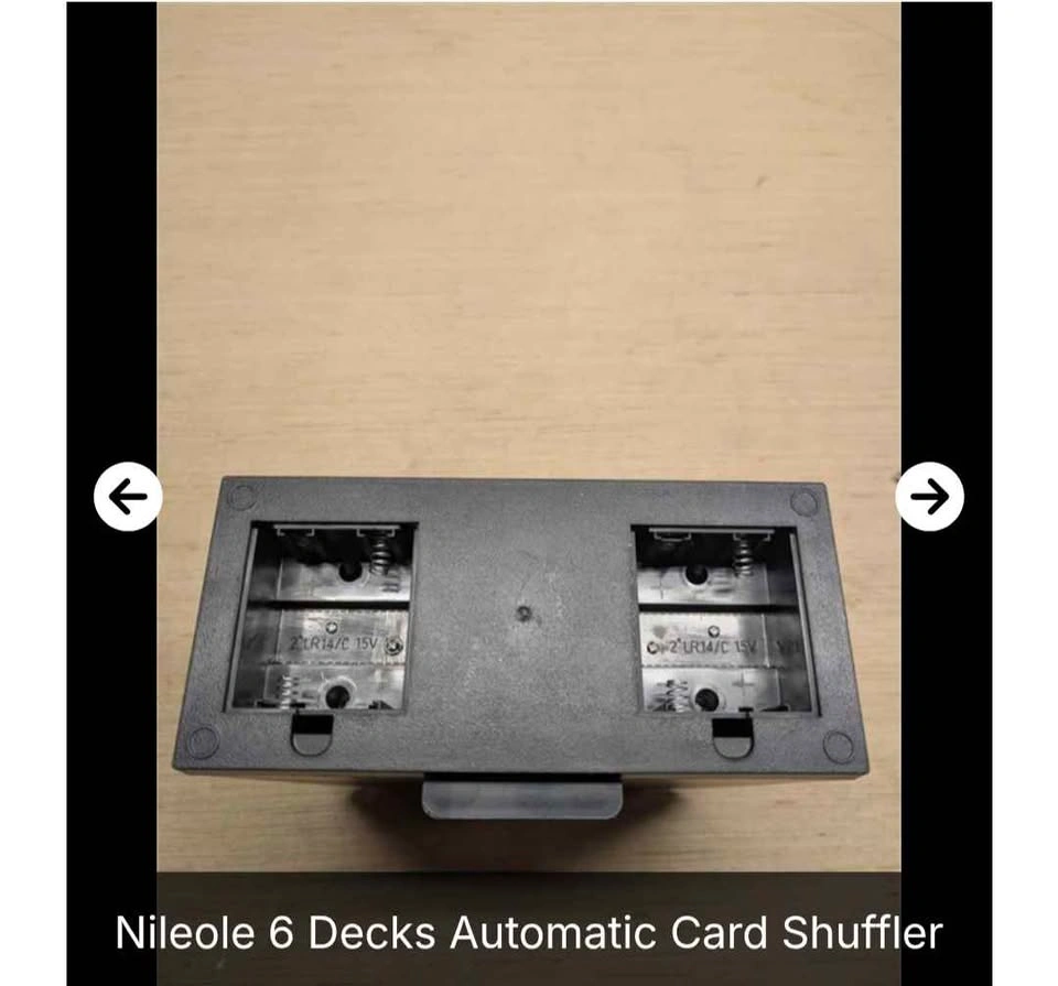 Nileole 6 Deck Automatic Card Shuffler - New - photo 3