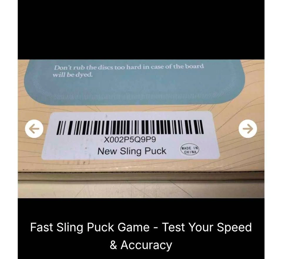 Fast Sling Puck Hockey Style Game - New - photo 5