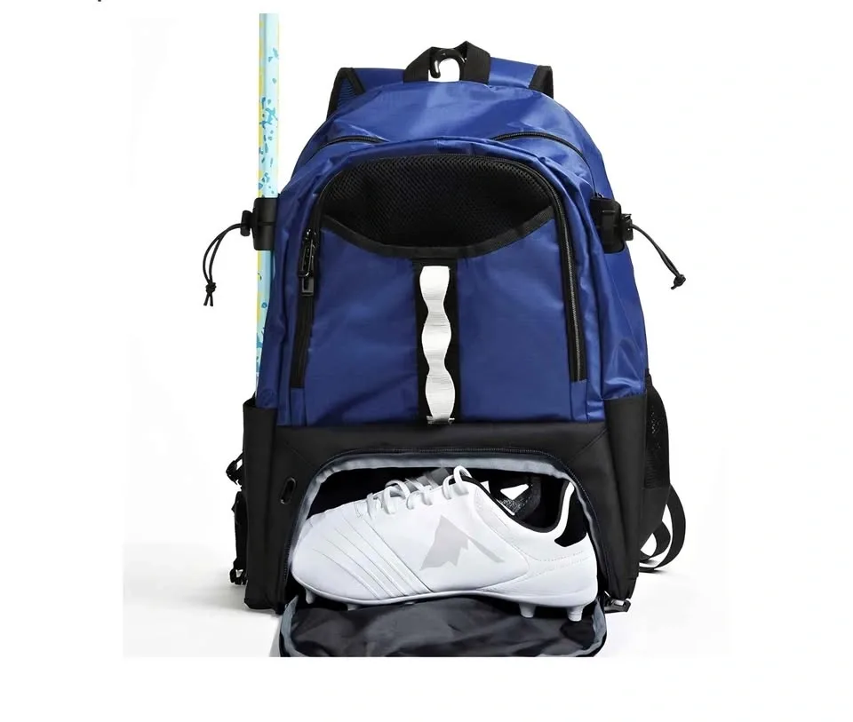 New Athletico Youth Extra Large Blue & Black Lacrosse Bag