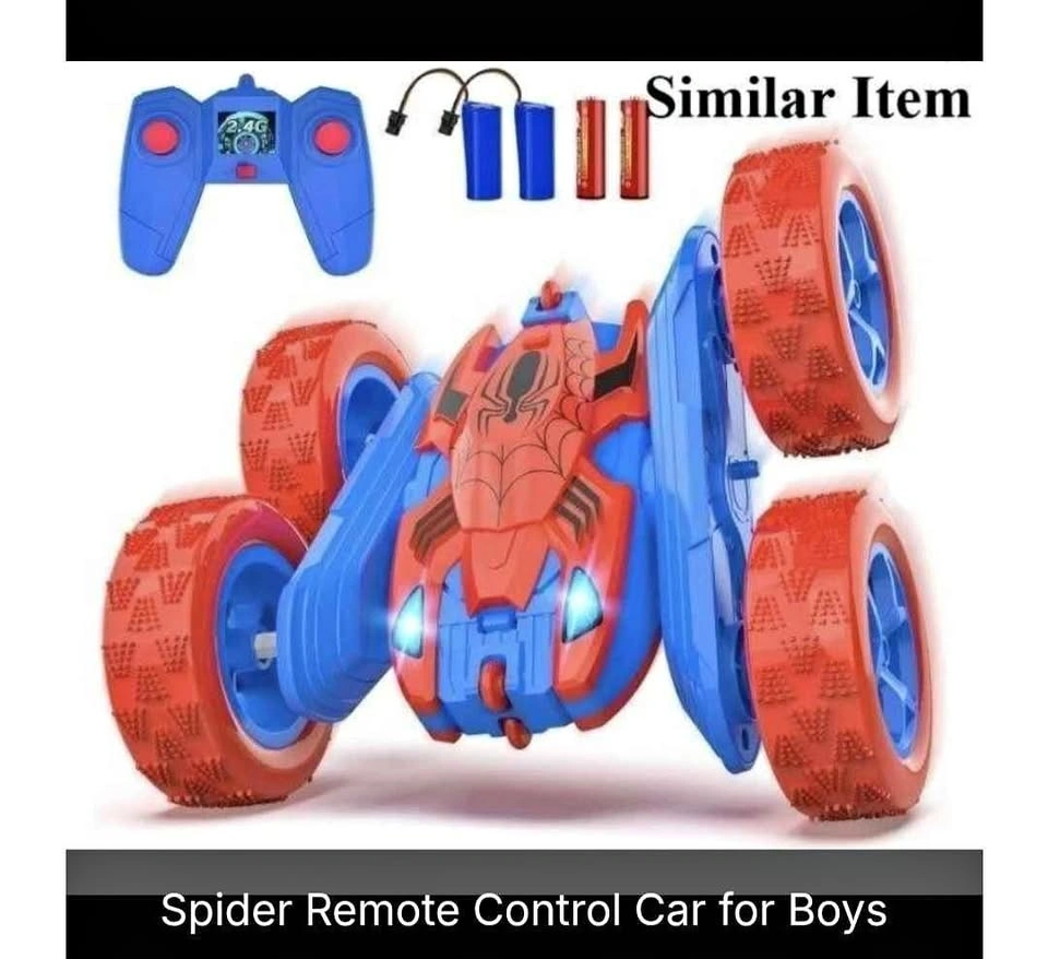 New Spider Remote Control 360° Rotating Stunt Car