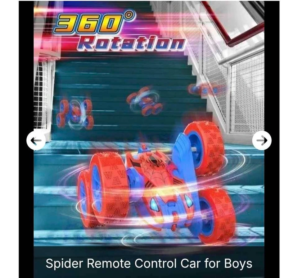 New Spider Remote Control 360° Rotating Stunt Car - photo 2