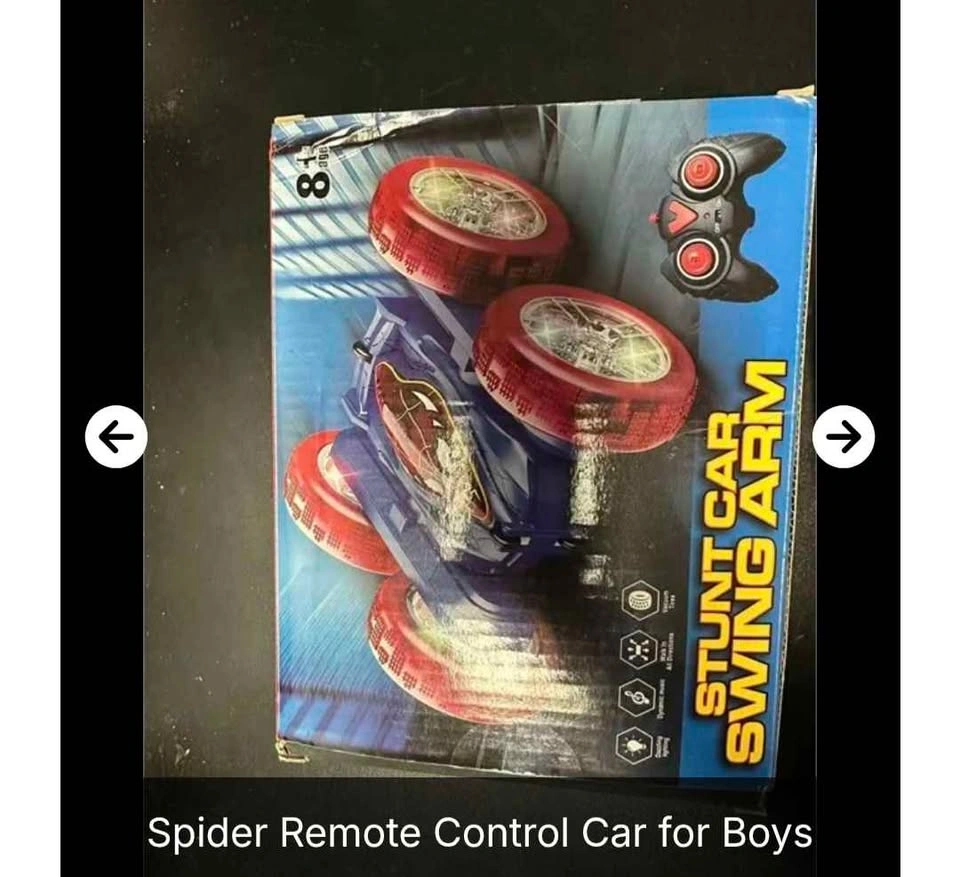 New Spider Remote Control 360° Rotating Stunt Car - photo 4