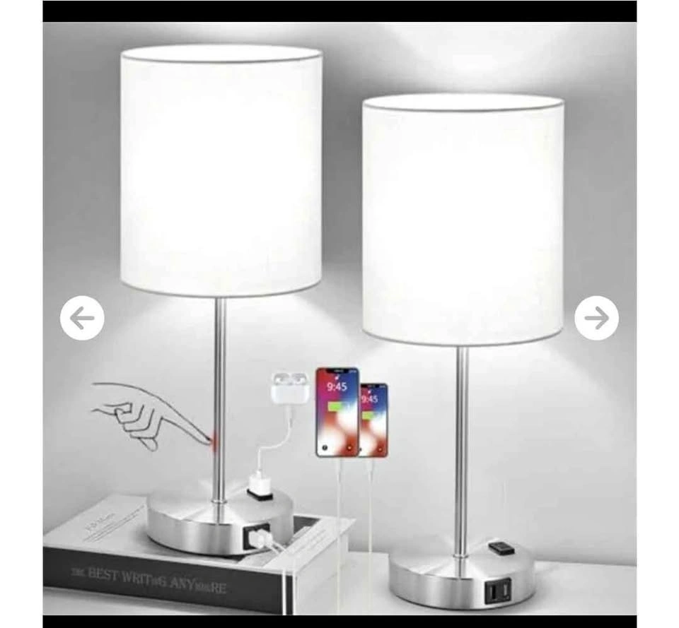 New Lynnoland Touch Control Lamps Set of 2