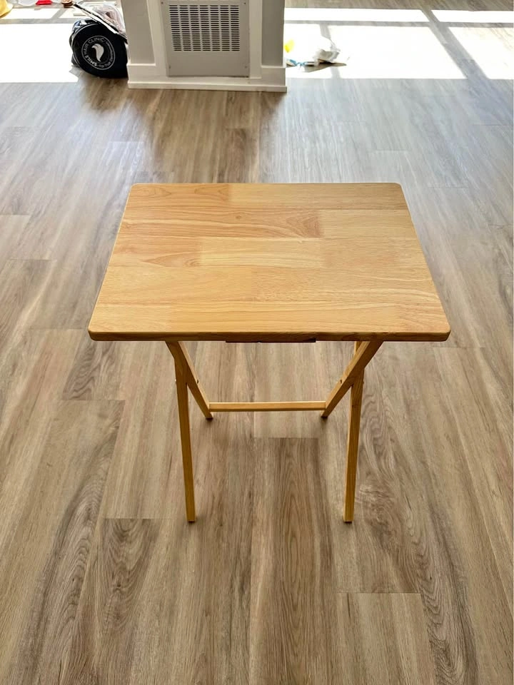 Wood Foldable Table - Urgent Pickup