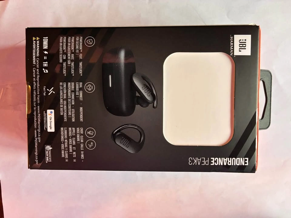 New JBL Endurance Peak 3 True Wireless Earbuds - photo 3