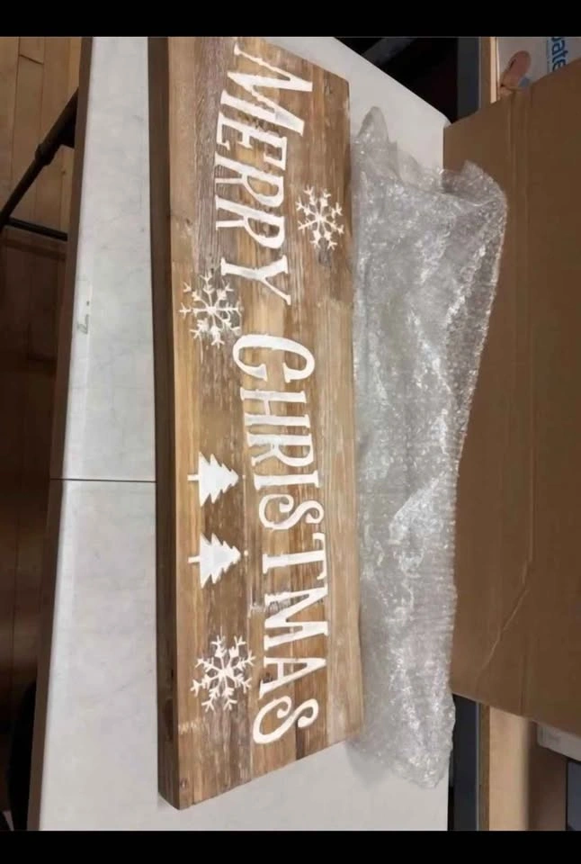 New Home Decorative Merry Christmas Sign - photo 2