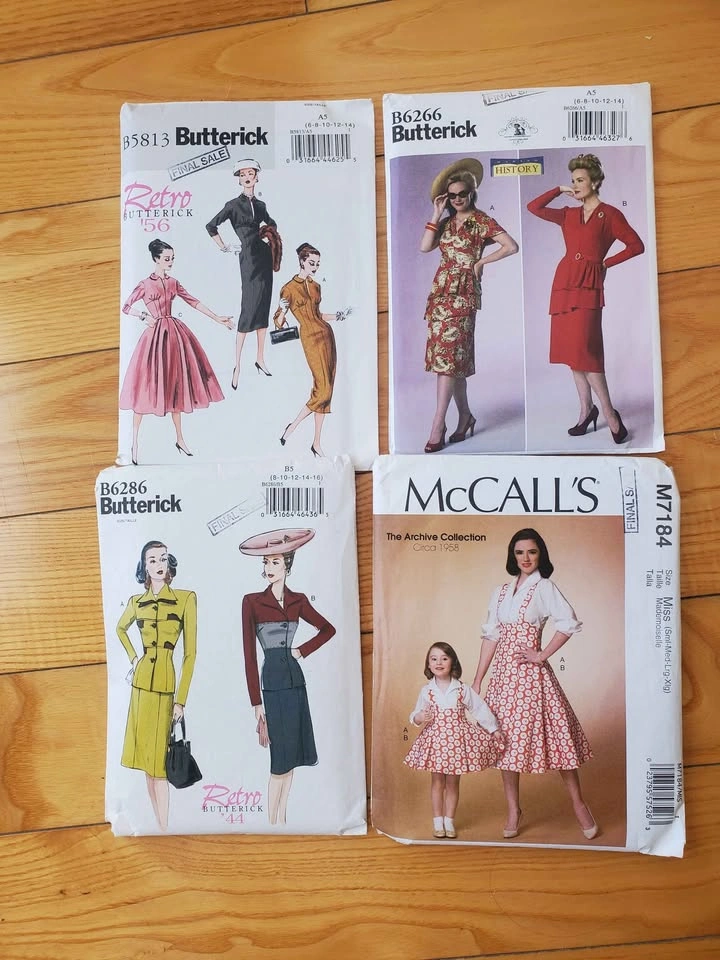 Vintage Sewing Patterns Lot - photo 2