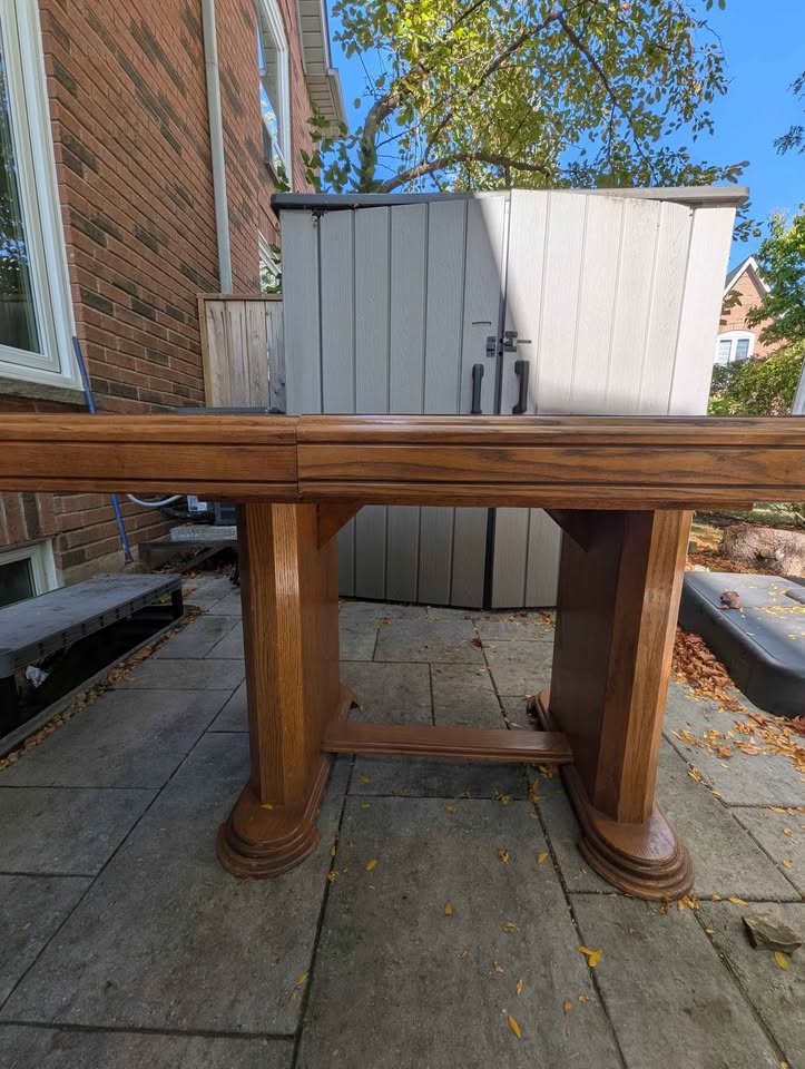 Solid Wood Extendable Dining Table – Must Go Today - photo 4